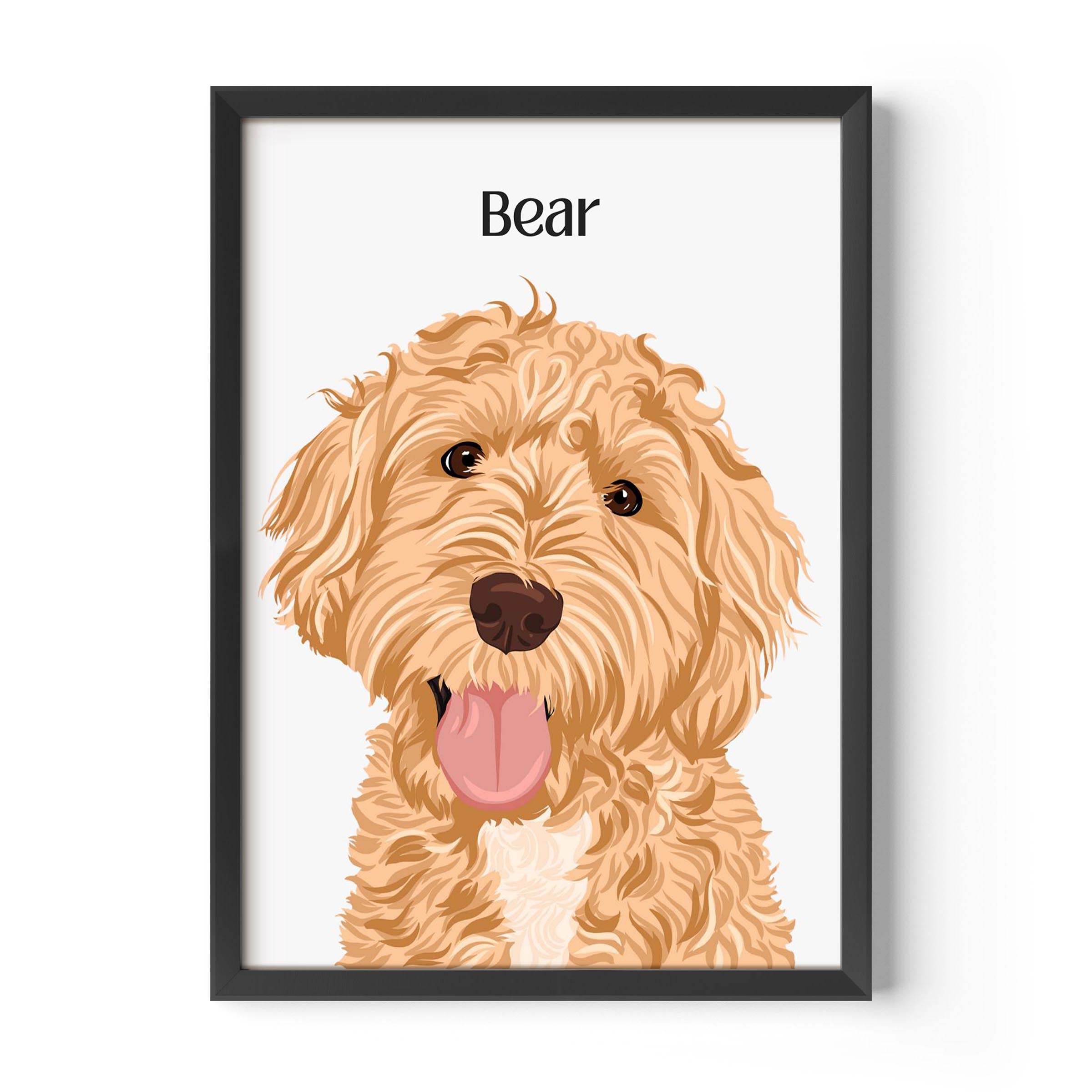 Custom 1 pet portrait