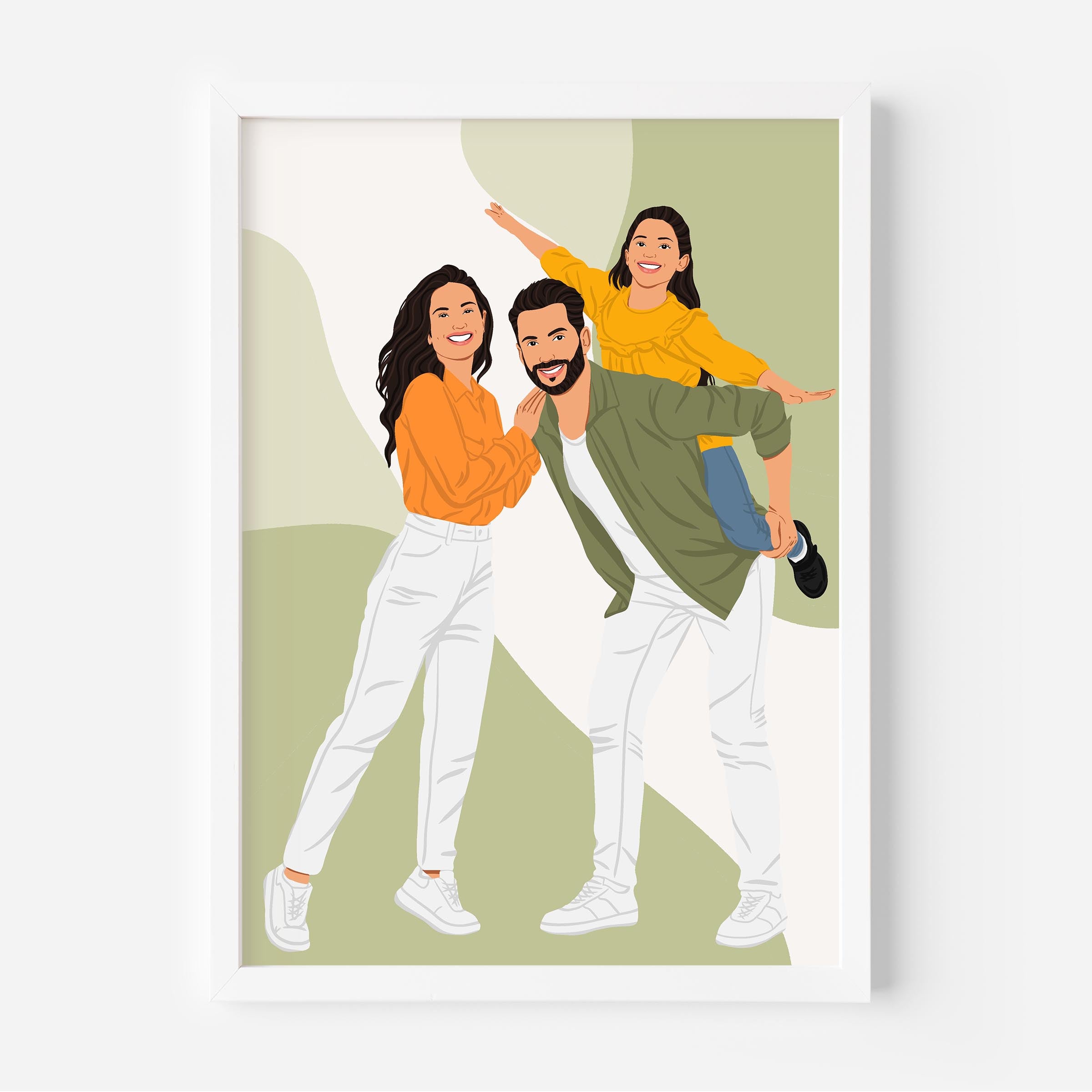Custom illustration portrait