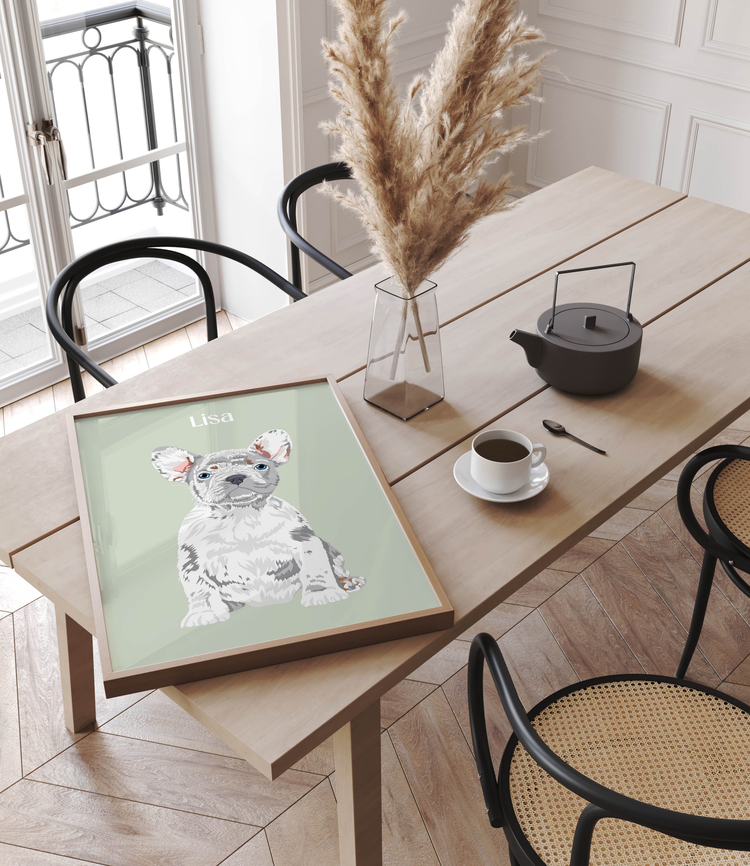 Custom 1 pet portrait