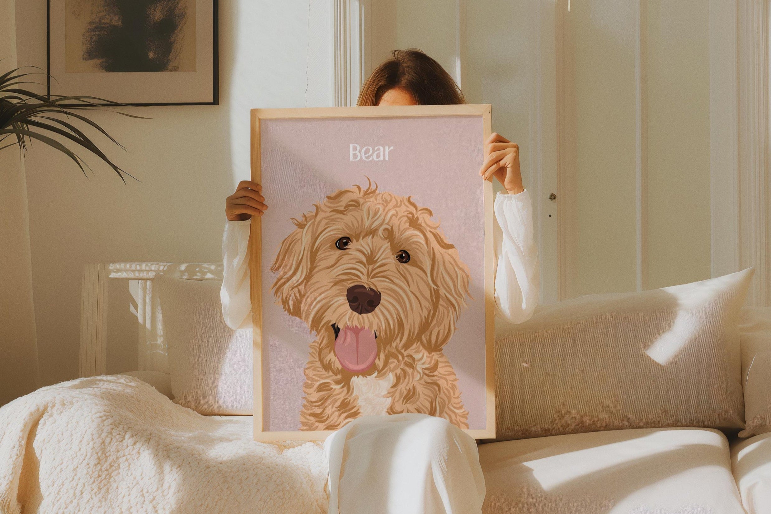 Custom 1 pet portrait