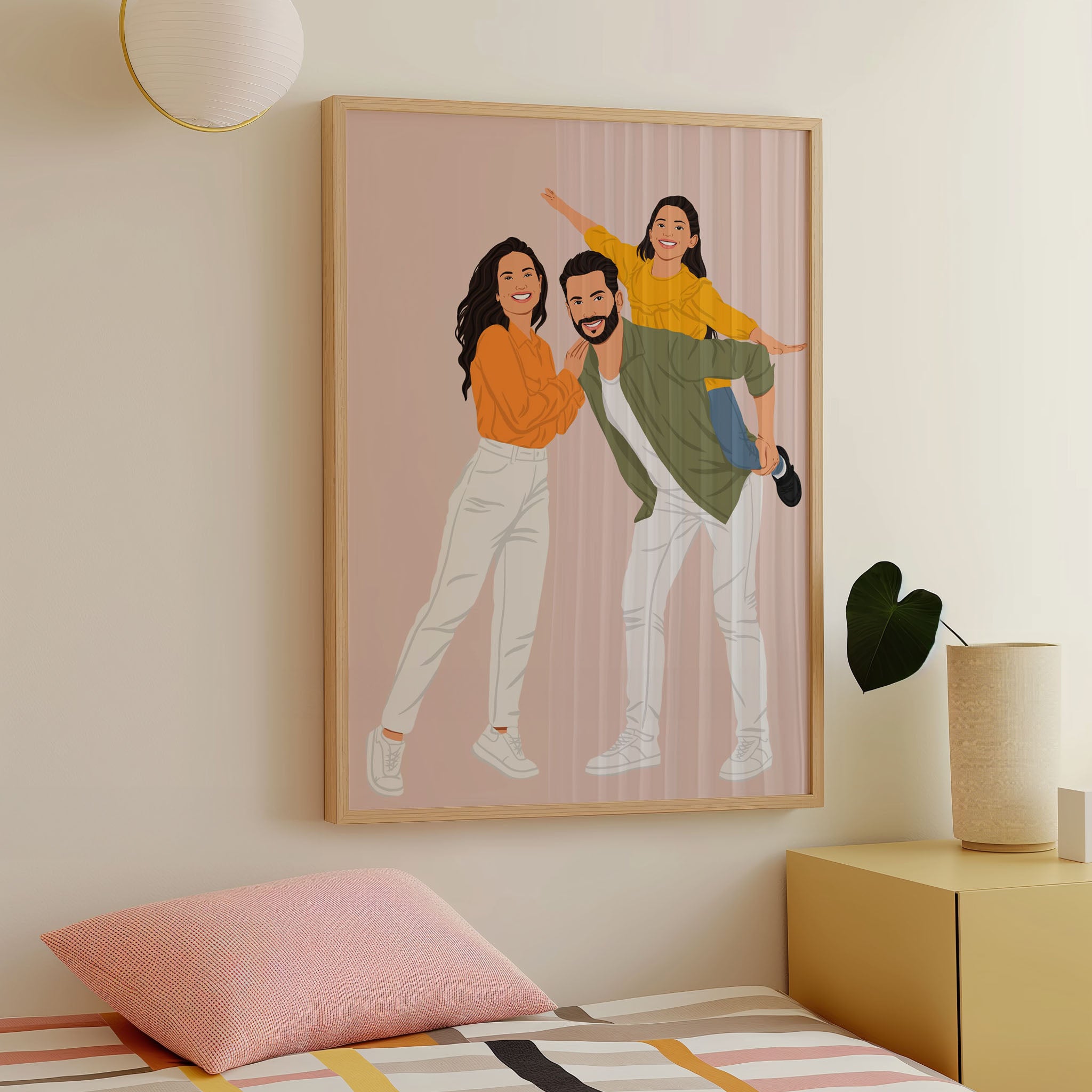 Custom illustration portrait