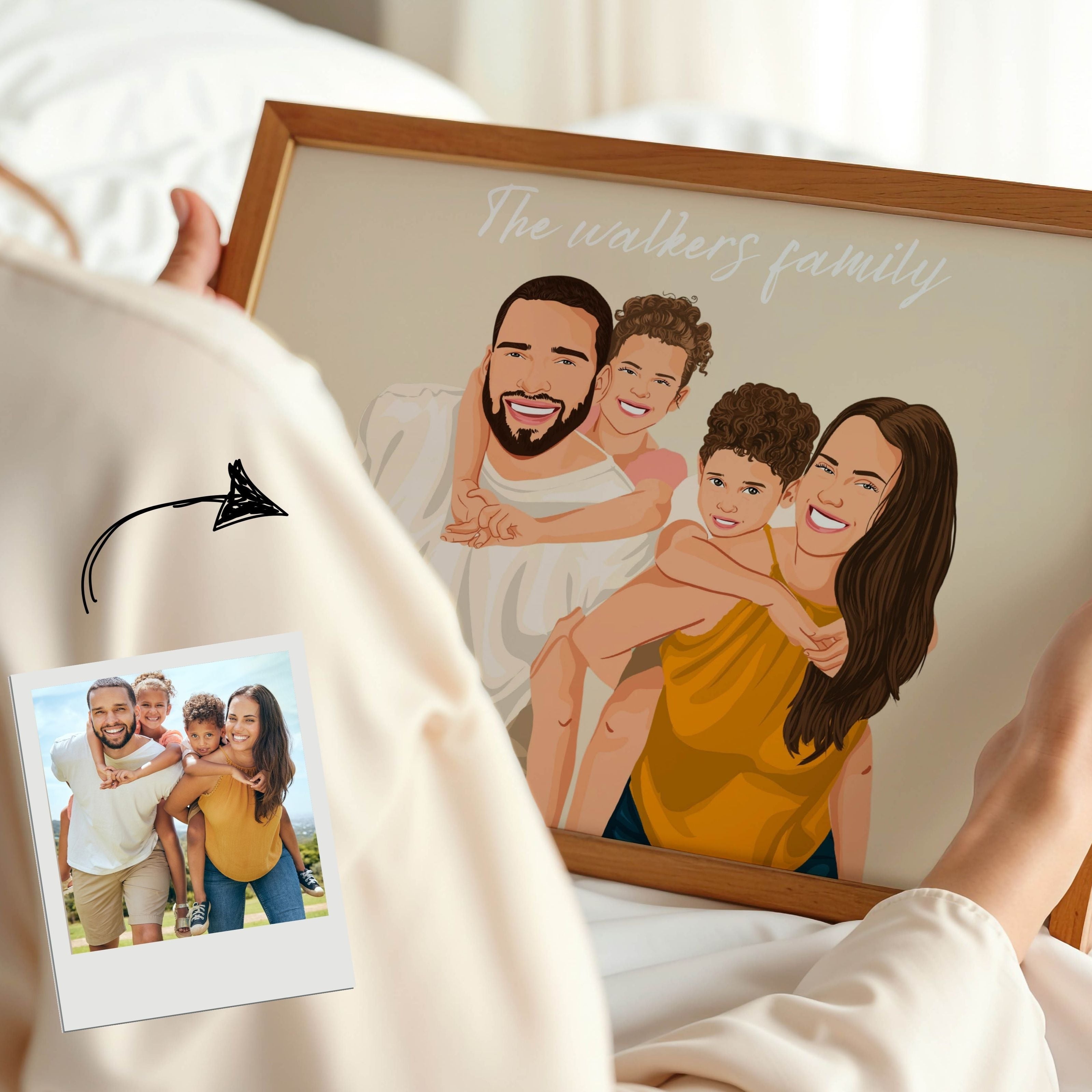 Custom illustration portrait
