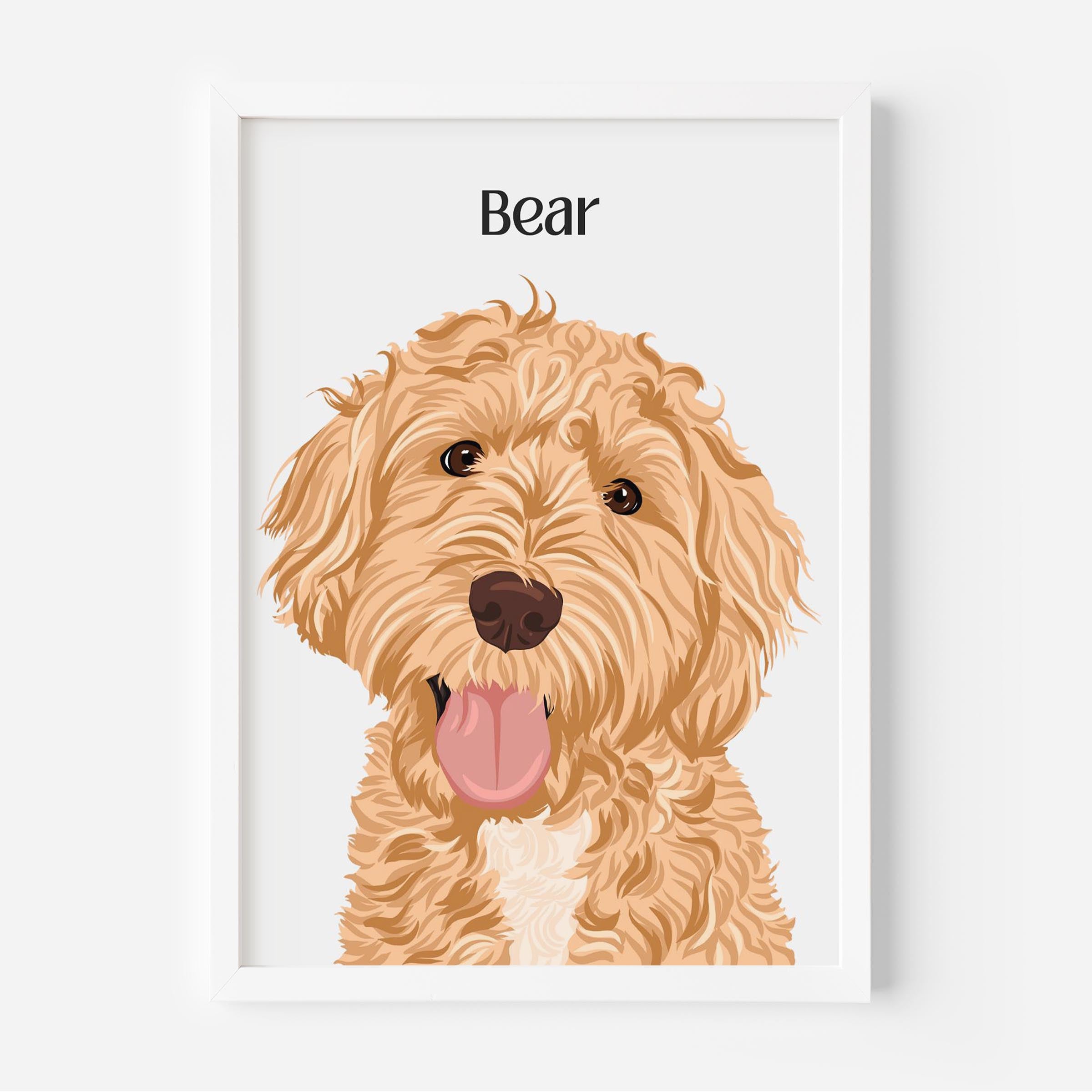 Custom 1 pet portrait