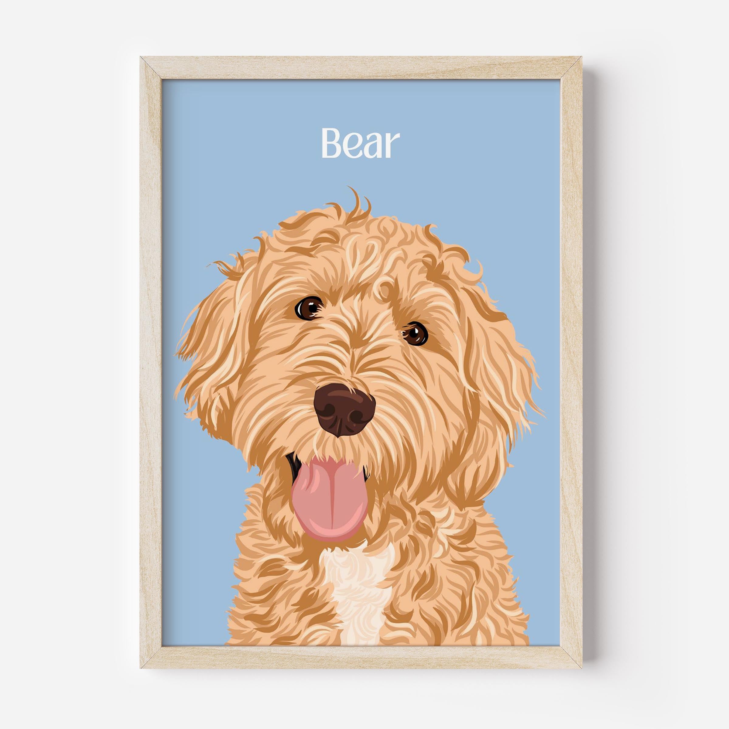 Custom 1 pet portrait