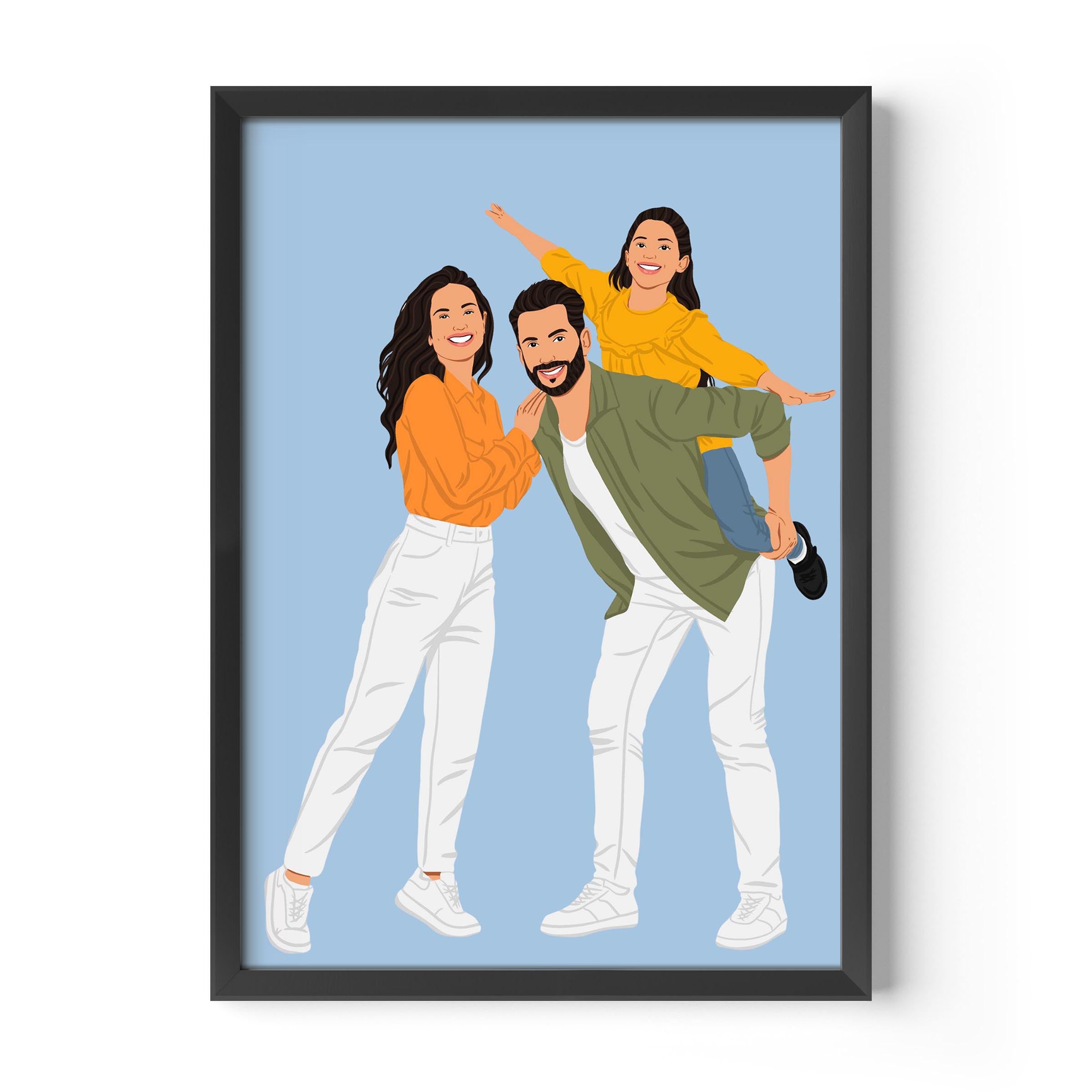 Custom illustration portrait