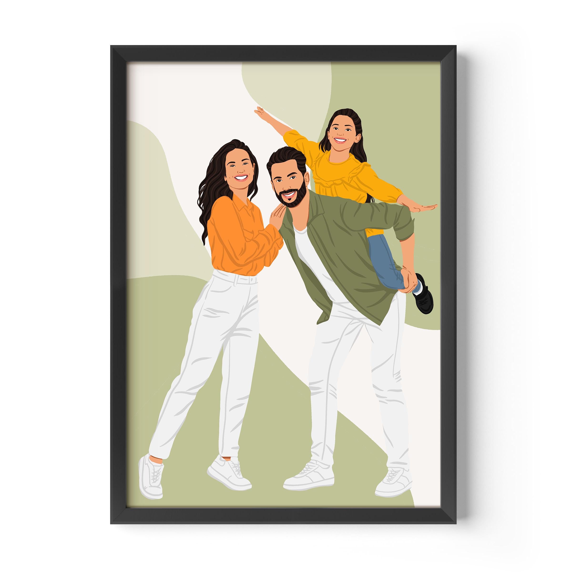 Custom illustration portrait