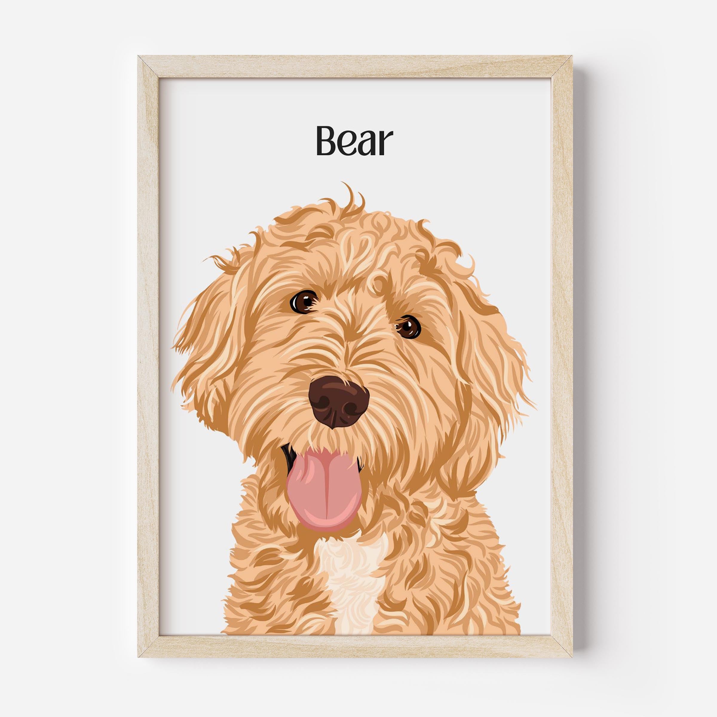 Custom 1 pet portrait