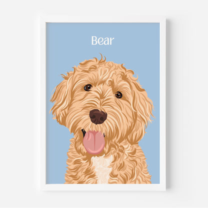 Custom 1 pet portrait