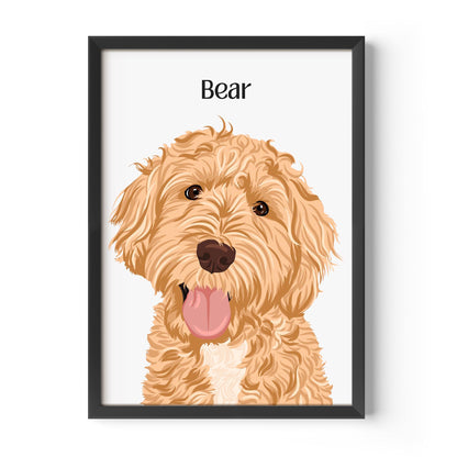 Custom 1 pet portrait
